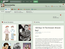 Tablet Screenshot of barrowmanday.deviantart.com