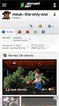 Mobile Screenshot of meuk--the-only-one.deviantart.com