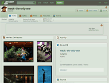 Tablet Screenshot of meuk--the-only-one.deviantart.com