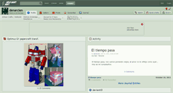 Desktop Screenshot of denarcien.deviantart.com