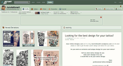 Desktop Screenshot of junotattooart.deviantart.com