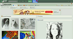 Desktop Screenshot of allyna-iordan.deviantart.com