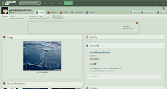 Desktop Screenshot of paradoxsyndrome.deviantart.com