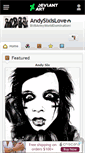 Mobile Screenshot of andysixislove.deviantart.com