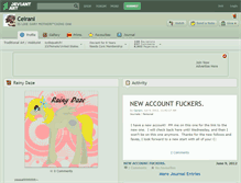 Tablet Screenshot of ceirani.deviantart.com