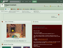 Tablet Screenshot of polipori-cromlech.deviantart.com