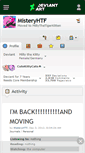 Mobile Screenshot of misteryhtf.deviantart.com