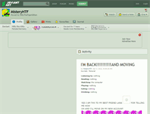 Tablet Screenshot of misteryhtf.deviantart.com