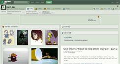 Desktop Screenshot of co-ci-mo.deviantart.com