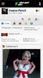 Mobile Screenshot of insane-pencil.deviantart.com