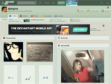 Tablet Screenshot of aierayne.deviantart.com