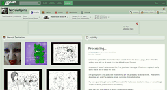 Desktop Screenshot of fairydustgems.deviantart.com