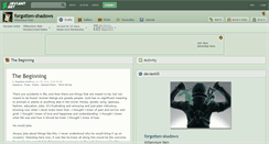 Desktop Screenshot of forgotten-shadows.deviantart.com
