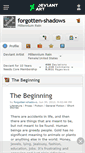 Mobile Screenshot of forgotten-shadows.deviantart.com