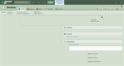Desktop Screenshot of draceono.deviantart.com