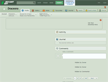 Tablet Screenshot of draceono.deviantart.com