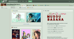 Desktop Screenshot of musoubasarawarriors.deviantart.com