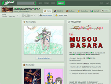 Tablet Screenshot of musoubasarawarriors.deviantart.com