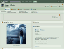 Tablet Screenshot of dream--window.deviantart.com