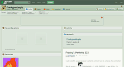 Desktop Screenshot of frankypantiesplz.deviantart.com