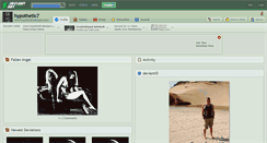 Desktop Screenshot of hypothetic7.deviantart.com