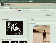 Tablet Screenshot of hypothetic7.deviantart.com