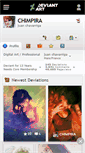 Mobile Screenshot of chimpira.deviantart.com