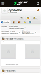 Mobile Screenshot of cyndiwilde.deviantart.com