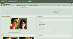 Desktop Screenshot of elenano-ec.deviantart.com