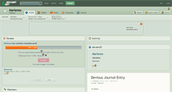 Desktop Screenshot of marlenex.deviantart.com