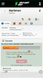 Mobile Screenshot of marlenex.deviantart.com
