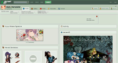 Desktop Screenshot of mein-herzeleid.deviantart.com