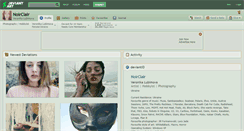 Desktop Screenshot of noirclair.deviantart.com