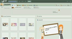Desktop Screenshot of crazysistahs.deviantart.com