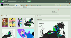 Desktop Screenshot of kikyo1267.deviantart.com