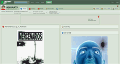 Desktop Screenshot of orgenavarro.deviantart.com