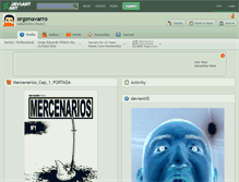 Tablet Screenshot of orgenavarro.deviantart.com