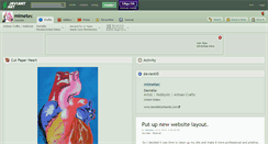 Desktop Screenshot of mimetec.deviantart.com