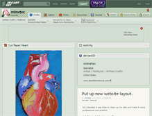 Tablet Screenshot of mimetec.deviantart.com