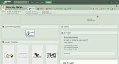 Desktop Screenshot of boxy-izzy-stamps.deviantart.com