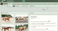 Desktop Screenshot of bellemisty.deviantart.com