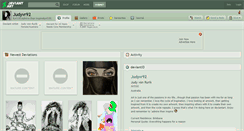 Desktop Screenshot of judyvr92.deviantart.com