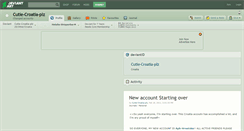 Desktop Screenshot of cutie-croatia-plz.deviantart.com