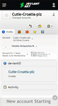 Mobile Screenshot of cutie-croatia-plz.deviantart.com