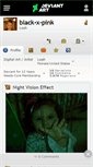 Mobile Screenshot of black-x-pink.deviantart.com
