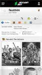 Mobile Screenshot of faust666.deviantart.com