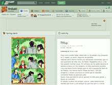 Tablet Screenshot of linduski.deviantart.com