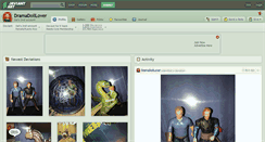 Desktop Screenshot of dramadolllover.deviantart.com
