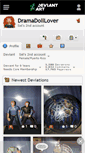 Mobile Screenshot of dramadolllover.deviantart.com