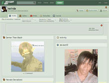 Tablet Screenshot of na1rda.deviantart.com